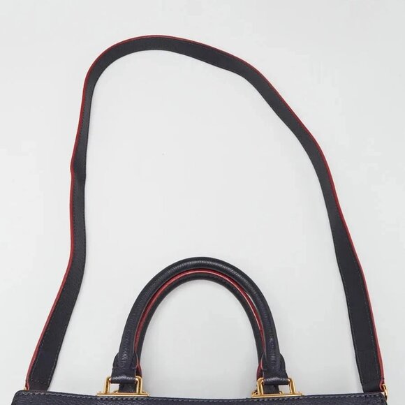 Louis Vuitton Marine Rouge Monogram Empreinte Leather Sully PM Bag - Picture 9 of 12